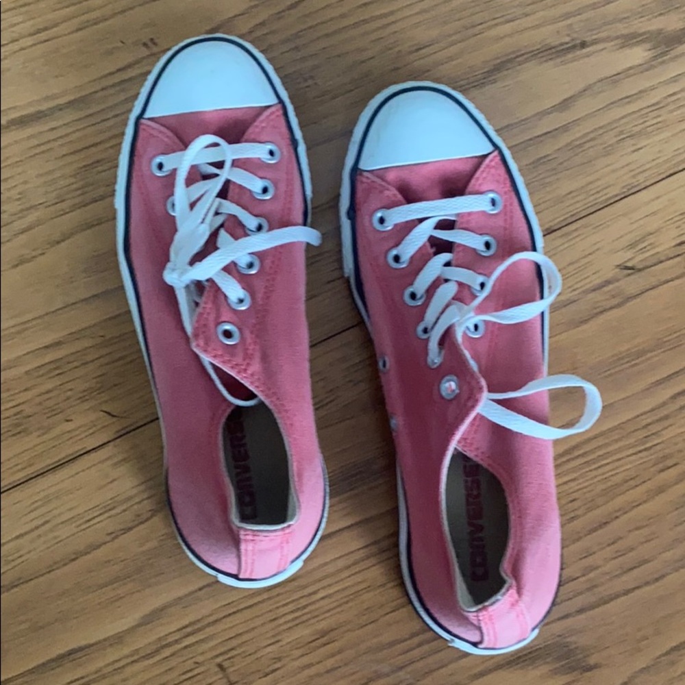 Converse all star faded red